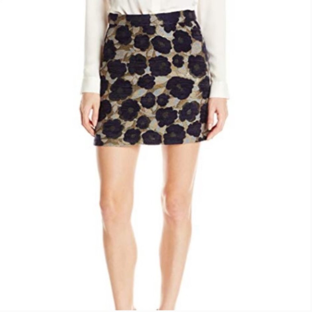 Sam Edelman Floral Mini Skirt